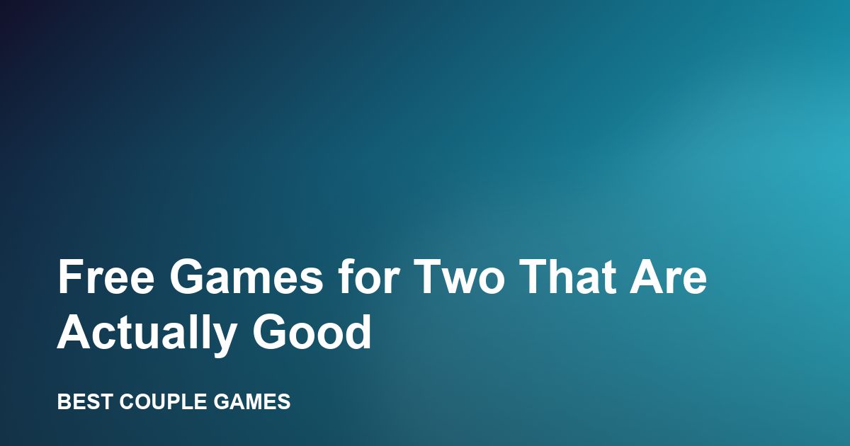 Two players enjoying a free mobile game together